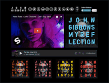 Tablet Screenshot of djjohngibbons.com
